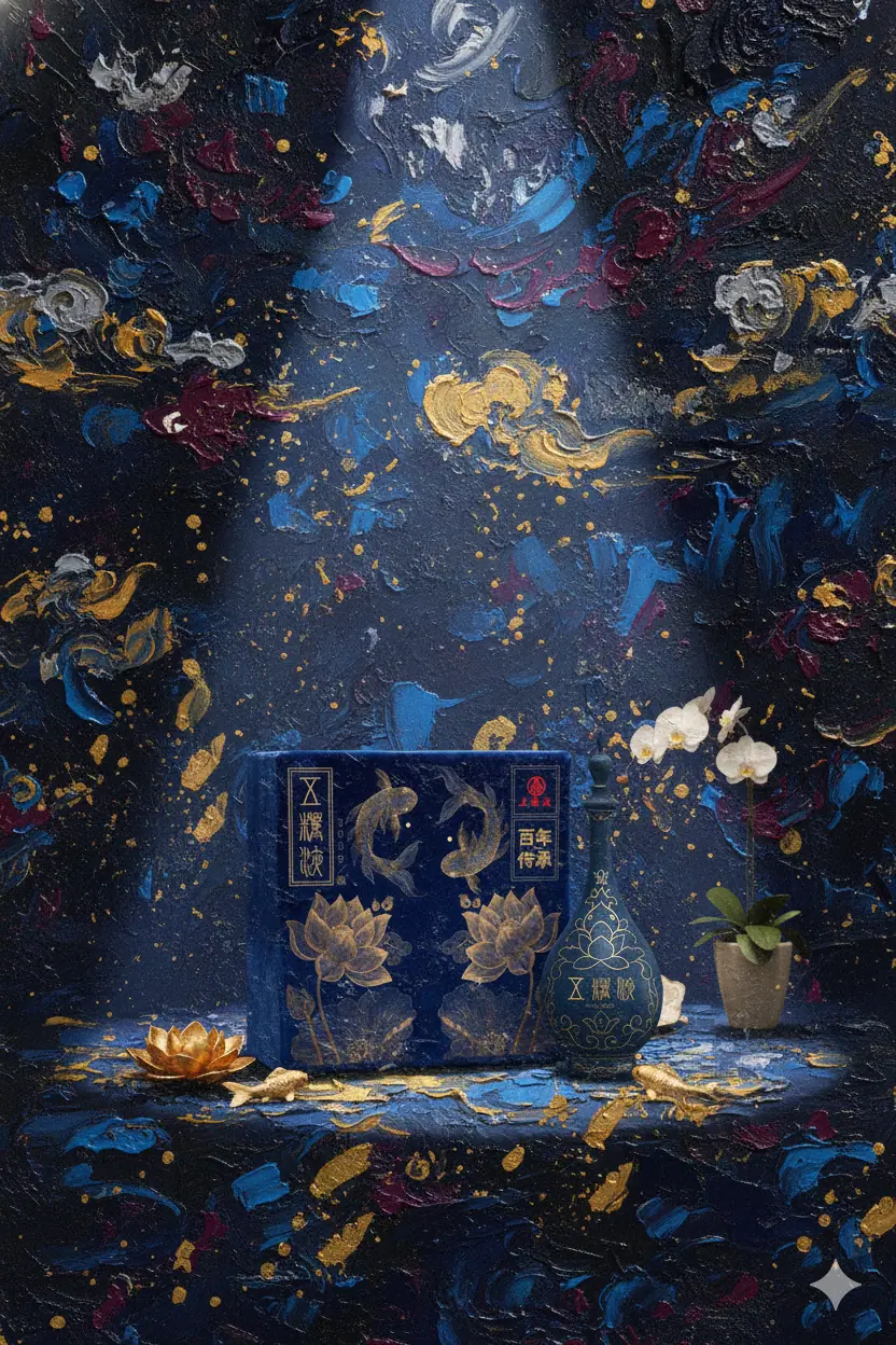 荷韵琼酿包装场景效果 3