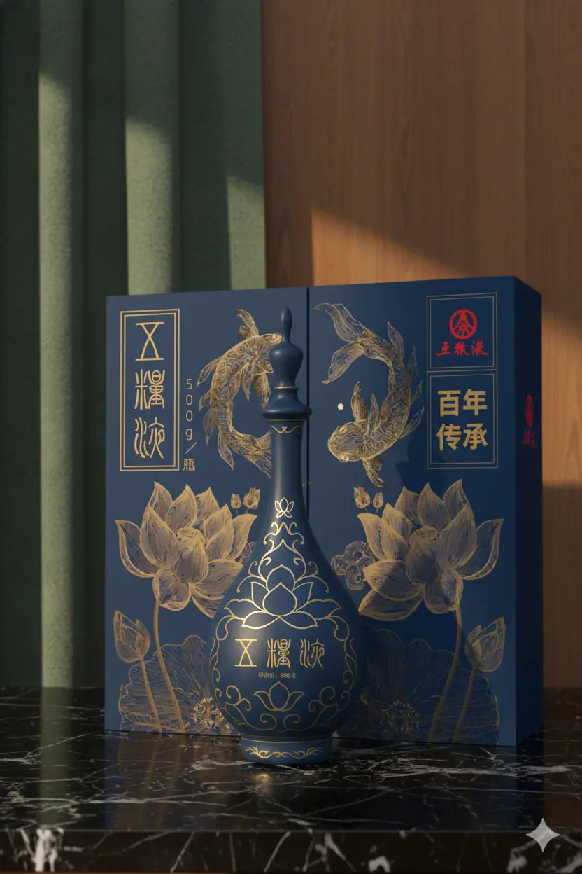 荷韵琼酿礼盒结构展示 1
