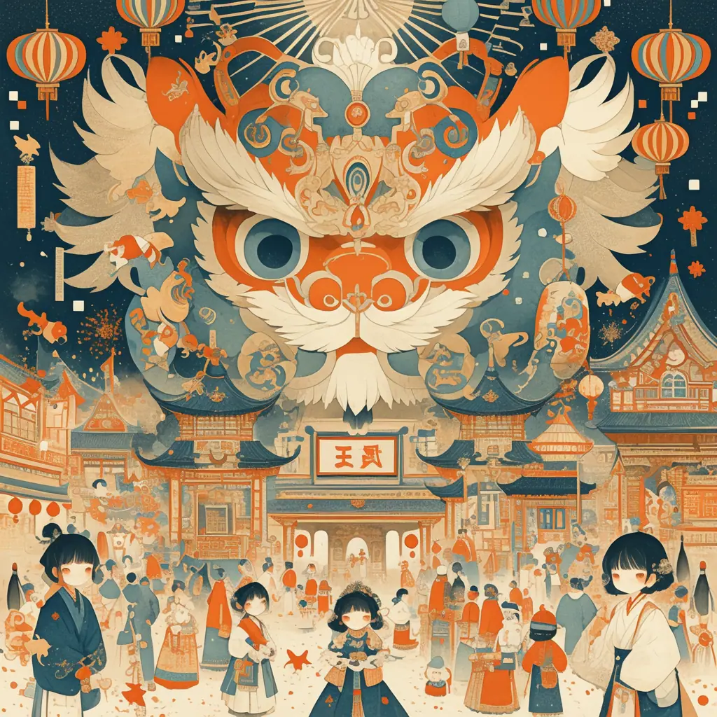东方文化场景实验作品图 4