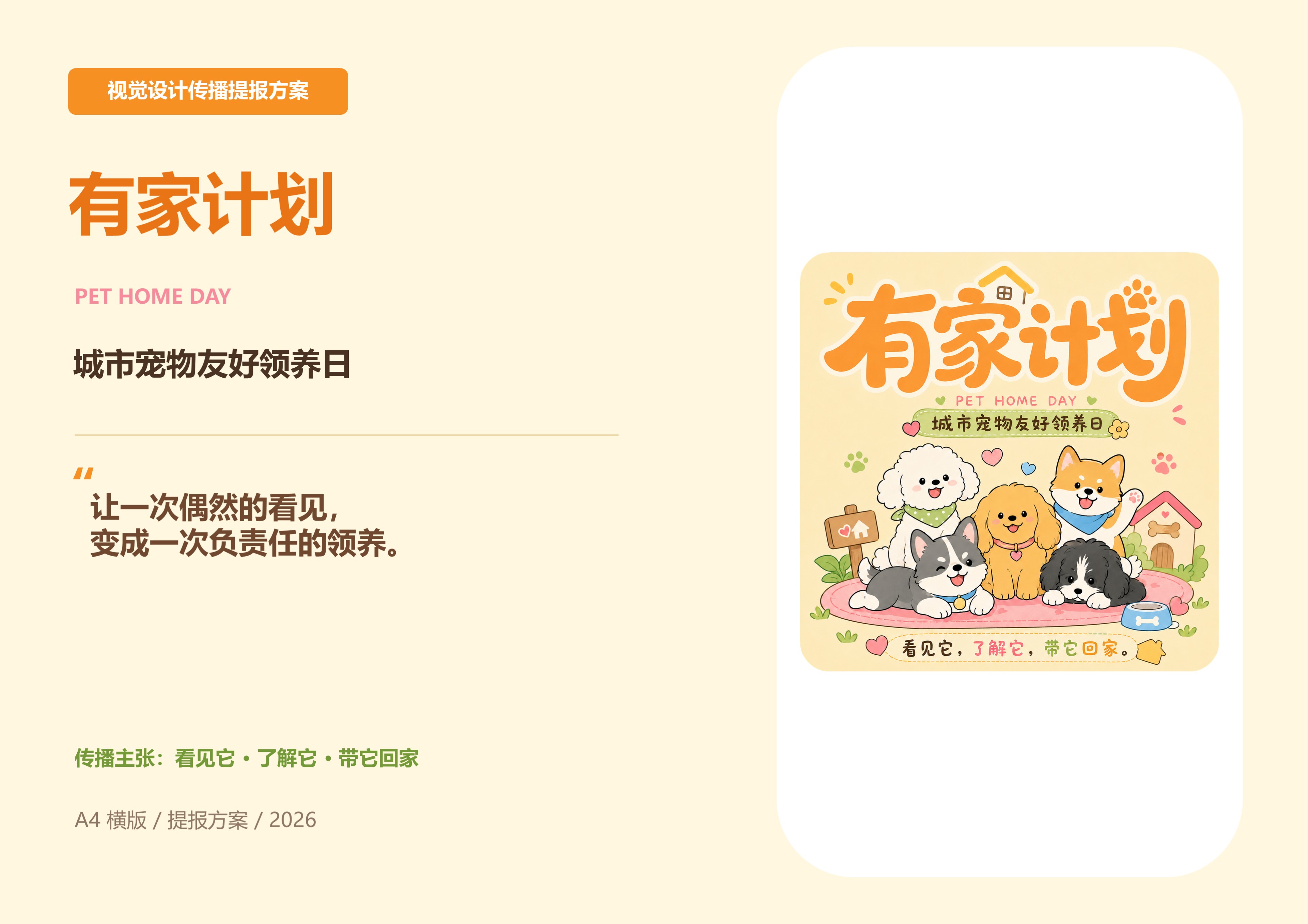 有家计划提报方案 1