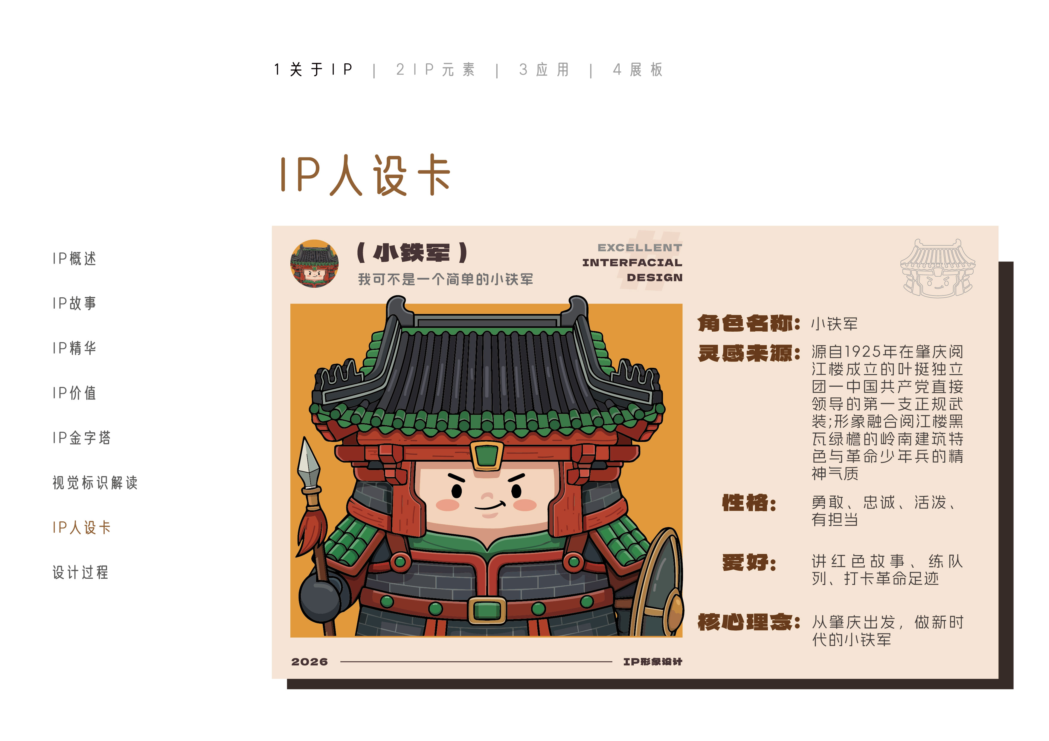 小铁军人物设定卡