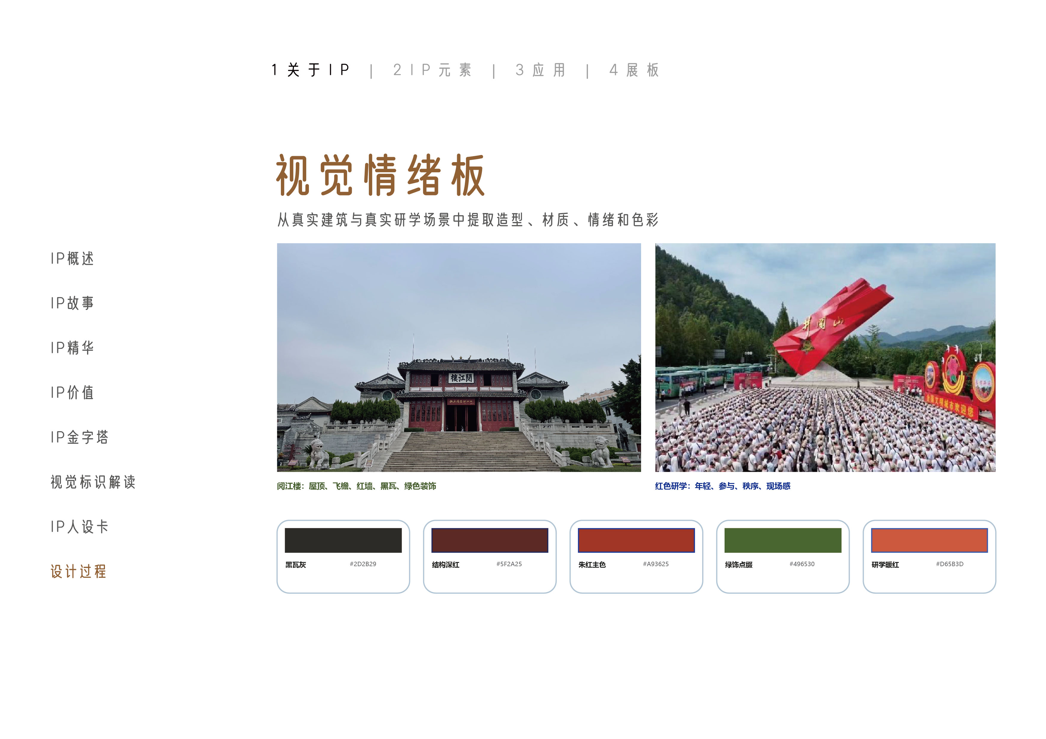小铁军视觉情绪板