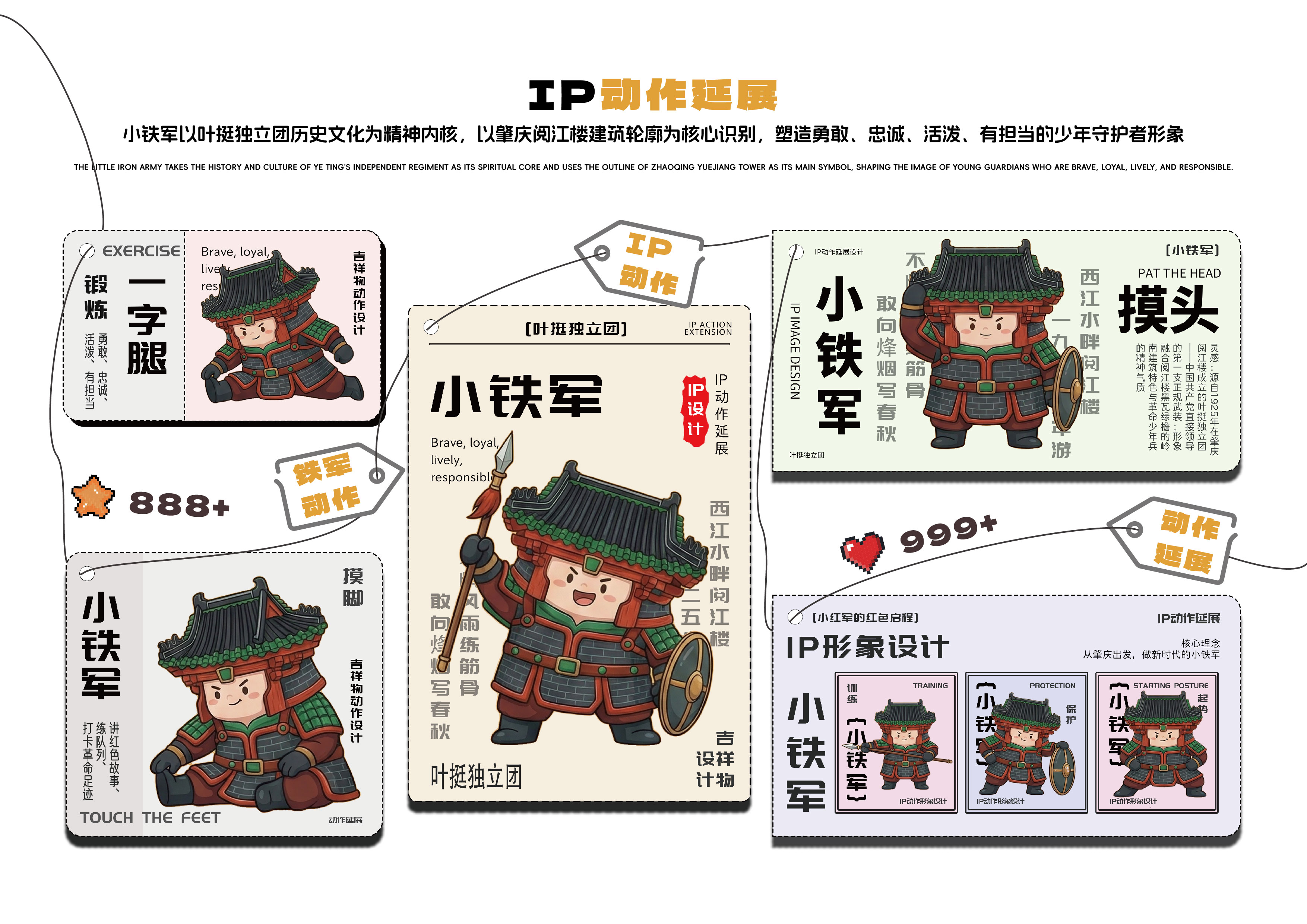 小铁军动作延展展示