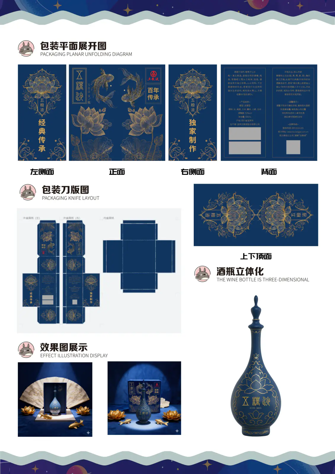 荷韵琼酿完整包装设计展板 2