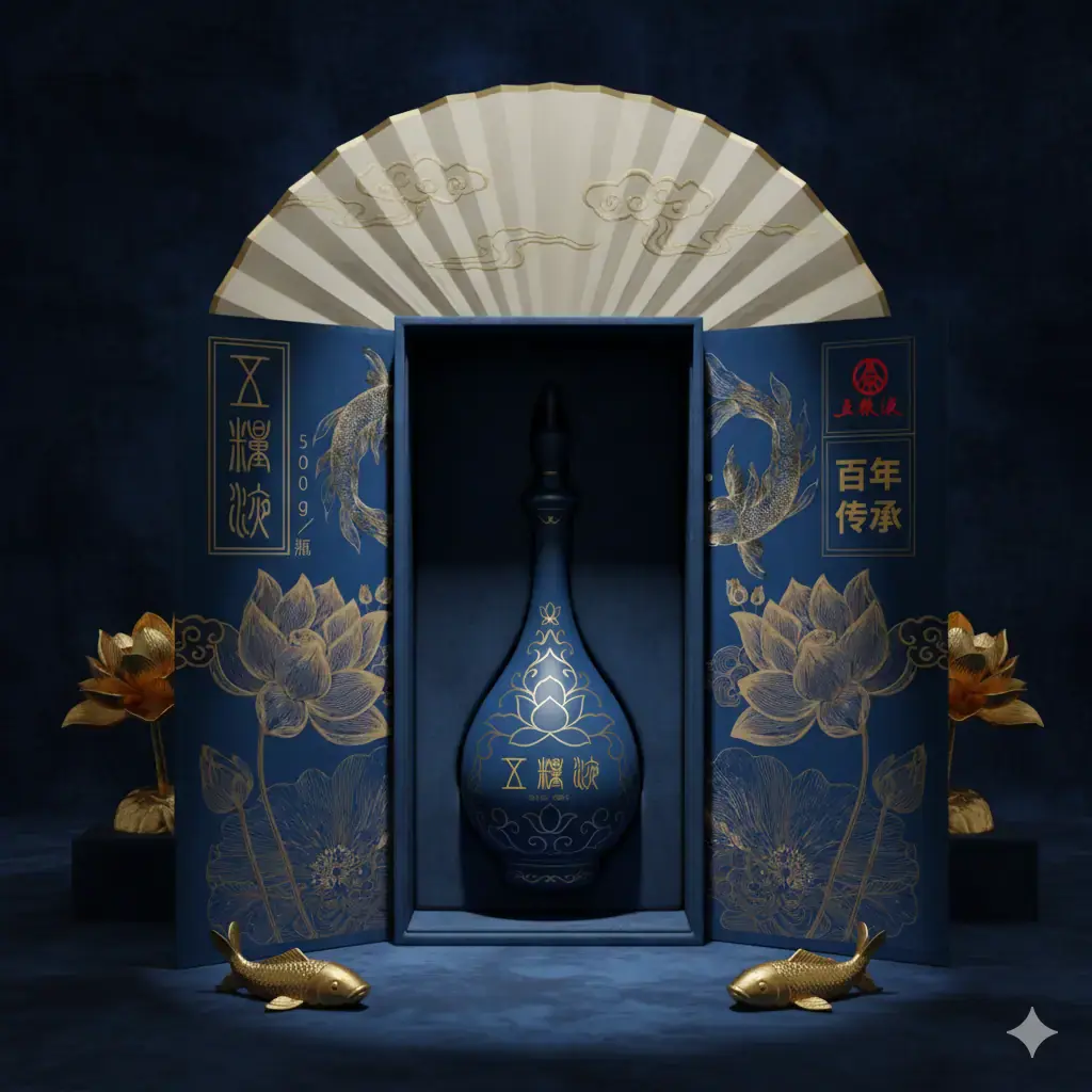 荷韵琼酿礼盒结构展示 3