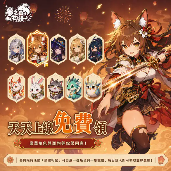 福利类 · 签到在线奖励视觉设计