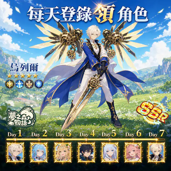 展示类 · 单角色展示视觉设计